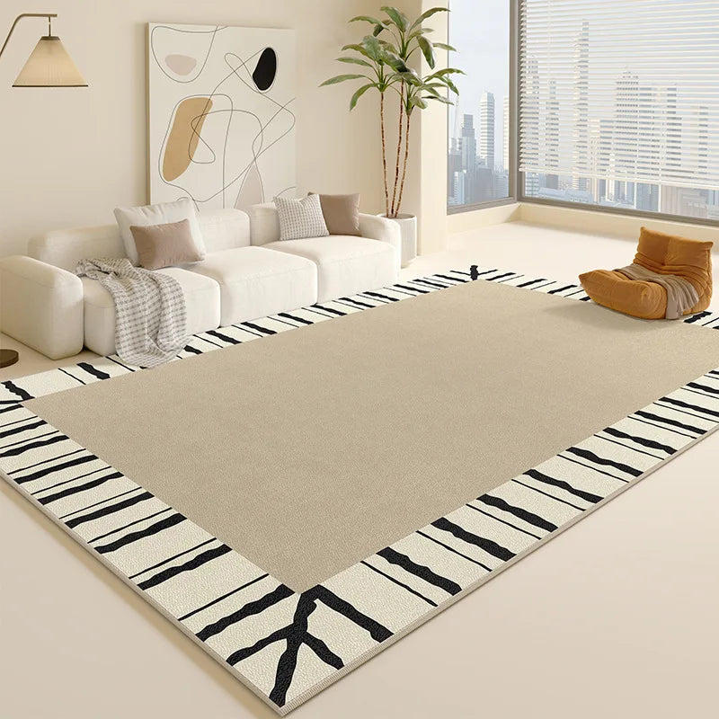 New autumn and winter Dutch velvet living room carpet cream living room carpet full bedroom bedside blanket