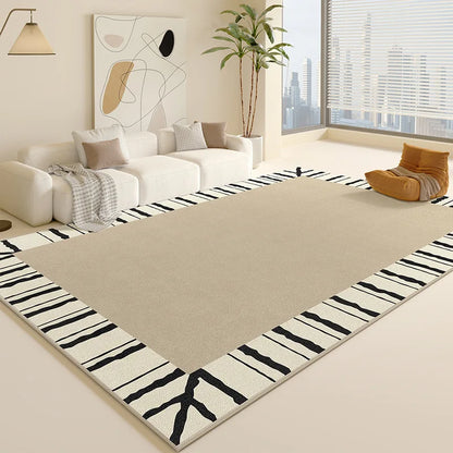 New autumn and winter Dutch velvet living room carpet cream living room carpet full bedroom bedside blanket