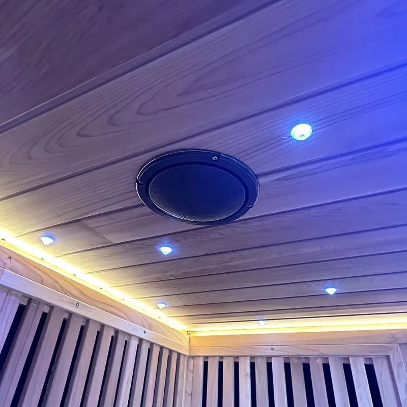 Customize Sauna Room Infrared Heater Electric Full Body Steam Cabin Home Spa Health Relaxation Therapy Equipment