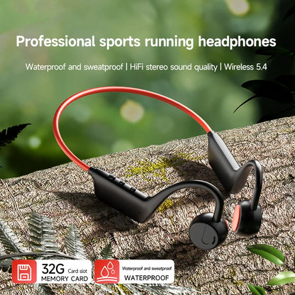 Real X8 Wireless Bone Conduction Headset Headphone IPX8 Bluetooth 5.3 For Swimming Waterproof Exercise Fitness Sports