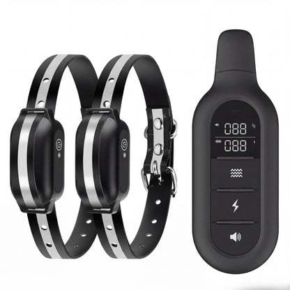 1000M Dog Training Collar Remote Control, Waterproof Rechargeable Dog Bark Collar with Shock Vibration Modes for All Dogs