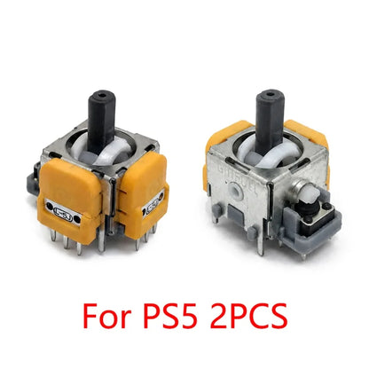 1 Pair 3D Analog Sensor ThumbStick Hall Effect Joystick Module Game Analog Sensor Controller Thumb Stick For Switch PS5/PS4/Xbox