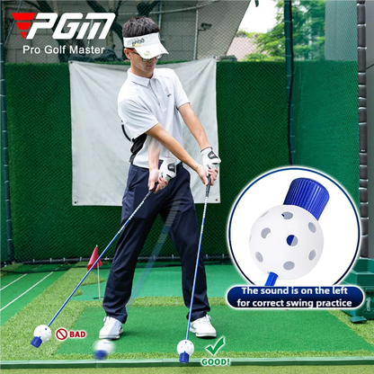 PGM Golf Loud Swing Stick Trainer Increase Swing Speed Delay Off Stick Training Simulator HGB024