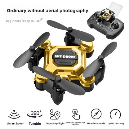 Mini Folding Drone, Remote-Controlled Aircraft, Aerial Photography Quadcopter, Toy, Small, Shockproof Helicopter