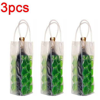 Wine Ice Bag Holder Champagne Beer Cooler Whisky Can Drink Cooler Gel Cooling Chiller Bar Accessories BTBD01