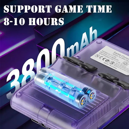 Mini R36S Retro Handheld Game Console | Linux ArkOS System, IPS Screen & 20,000 Games | Compatible with PS1, PSP, GBA, SNES, N64 & More
