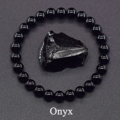 Natural Amethyst Quartz Crystal Bead Bracelet Health Bracelet for Women Weight Loss Fatigue Pressure Fatigue Relief Yoga Jewelry