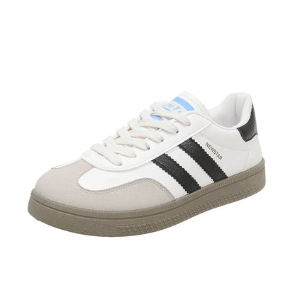 Shoes Woman 2025 Trend Casual Sneakers Comfortable Lace Up Flats Tennis Shoe Breathable Walking Jogging Shoe Zapatillas De Mujer