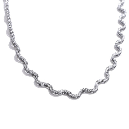 Yhpup 2025 Arrivals Stainless Steel New Chain Chic Quality Necklace for Women Fashion Waterproof PVD Plated Collar Jewelry Gift