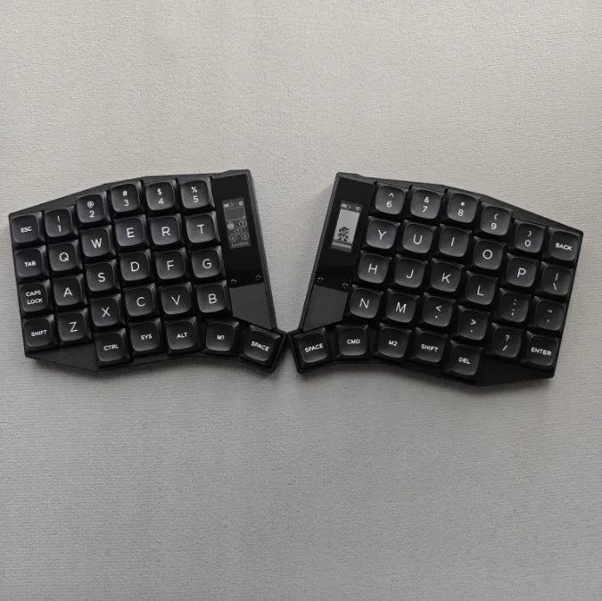 Sofle Low Profile Wireless Split Keyboard Hot Swap Kit Compatible Choc V1 1350/ V2 1353 Switch ZMK Bluetooth Separate Keyboard