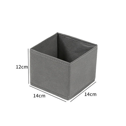 Foldable Drawer Organizers Underwear Storage Box Home Bra Socks Leggings Belts Ties Storage Organizers Box Closet Organization