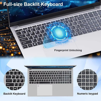 HOT 17.3" Large Screen Laptop Intel 6500Y 32GB 1TB/2TB Windows 11 Lightweight and Portable High-Definition Office Notebook..