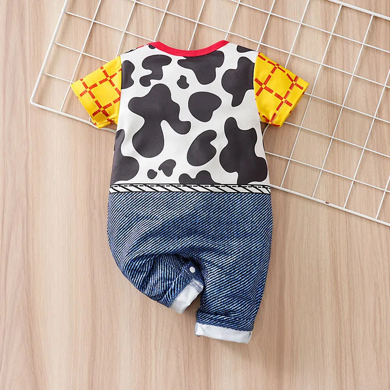 0-18months cosplay newborns Baby Clothes One-Piece Cartoon Anime short-Sleeved Trousers Banquet Summer Fashion neonatal clothing
