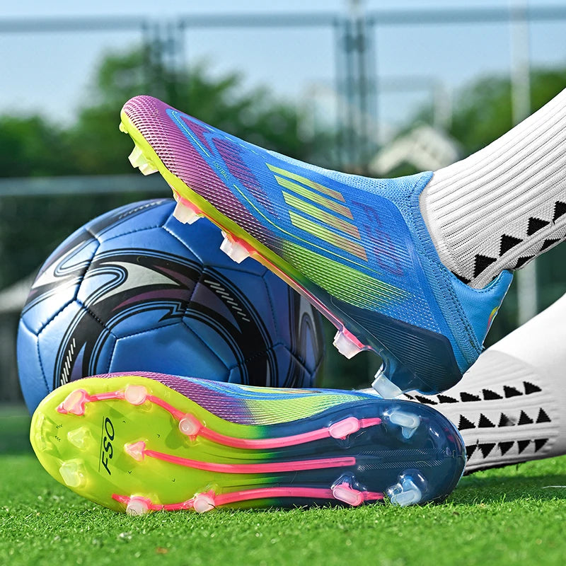 Men New Professional Football Boots Original Resistant Casual Grass Outdoor Non Slip High Quality Comfortable Male Soccer Shoes