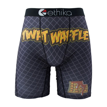 ETHIKA Men Underwear Boxers 1Pcs Breathable Mesh Crotch Man Swimming Underpants Plus Size L-3XL Mens Panties Men's Boxers Briefs