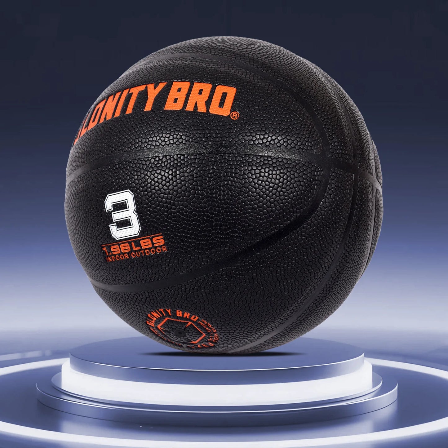 Trainer Small Heavy Ball Size 3 Basketball Ball For Indoor & Outdoor – Improve Dribbling, Passing, Handling & Rebounding Skills