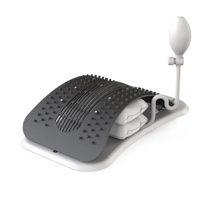 Lumbar Back Stretcher, Home Use Lower Back Traction Device, Spine Relief Support Massager for Back Discomfort Relief