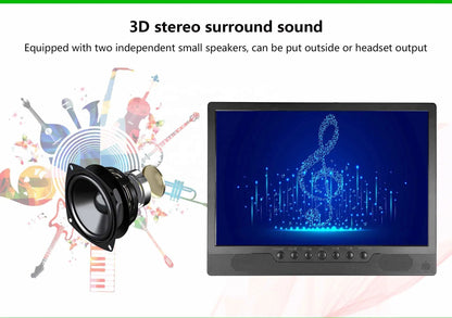 EE1 LED LCD Rechargeable Television Support ATSC ISDB DVB-T2 Blue-tooth USB Portable Kitchen Smart TV With Wifi