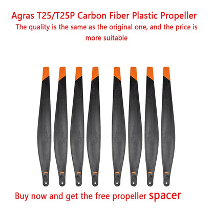 Copy Agras T25/T25P 5018 Carbon Fiber Plastic Drone Propellers For Agriculture Drone UAV Accessories Parts