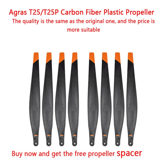 Copy Agras T25/T25P 5018 Carbon Fiber Plastic Drone Propellers For Agriculture Drone UAV Accessories Parts