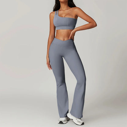 Skinny Sports Sets Women's Tracksuit Scrunch Butt Fitness Suits Push-Up Sexy Workout Sportswear Tights Short Activewear Woman