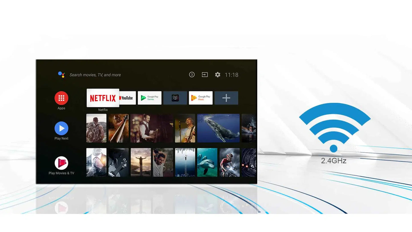 Most Popular 43 Inch Led Oled Qled Smart Tv 4K Television LED Tv With Android Google System for Hotel