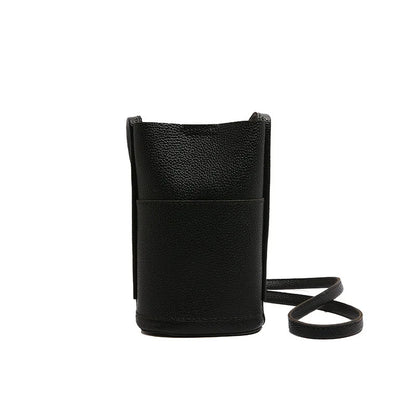 New Women Handbags Female Pu Leather Hasp Shoulder Bags Large Capacity Crossbody Bags for Women Solid Flap Portable Phone Purse
