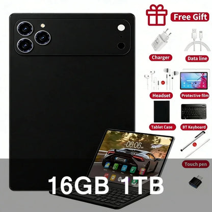 iPad 17 Pro Max SIM 16GB 11.6inch Tablet Dual 1TB MTK G99 5G Dual Card Video Android16 4K HD call WIFI MI Global Version PC AC37