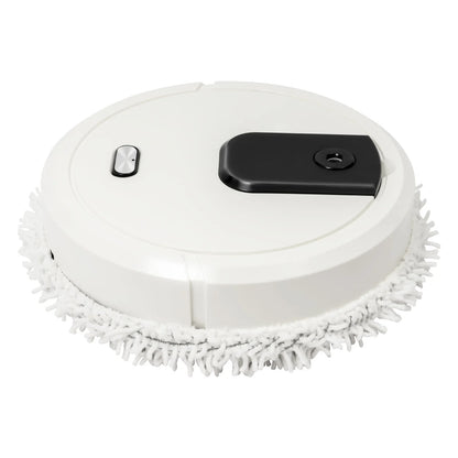 Robot Vacuum and Mop Vacuum Cleaner Wet Dry Automatic Mopping Spraying USB Rechargeable ABS 60min Low Noise Floor Cleaner Home Cleaning Machine
