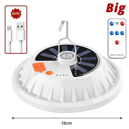 Portable Camping Light Power Bank LED Camping Lanterns With Remote Control Waterproof Outdoor Tent Light Rechargeable Flashlight