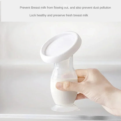 Baby Breastfeeding Feeding Manual Breast Pump Partner Breast Collector Automatic Correction Breast Milk Silicone Pumps BPA Free
