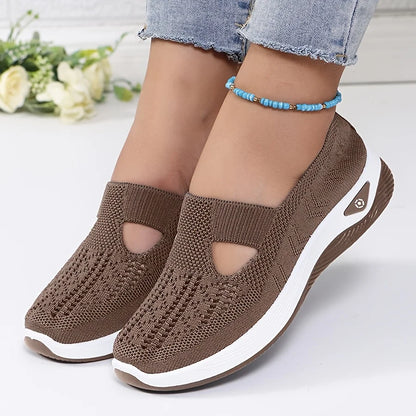 Women's Slip-On Sneakers | Flat Low-Profile Design | Casual Everyday Wear