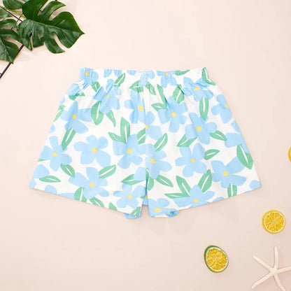 CINVIK Women Underwear Aro Pants Cotton Safety Short Pants Cute Bottoms Boxers for Women Pajama Pant Panties Lady Pajama Shorts