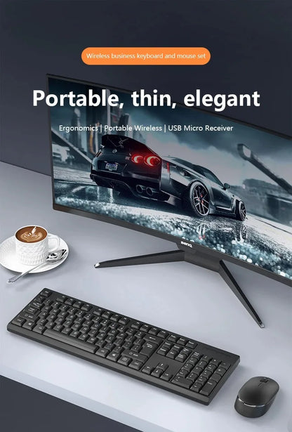 2.4GHz Wireless Keyboard Mouse Set Gaming Keyboard  Mouse Kit Tablet keyboard for Android TV Box Laptop PC Office Accessories