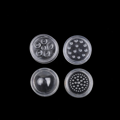 Mini Massage Pen Portable 4 Head Electric Eye Massage Instrument Tools Relax Device Lift Face Vibration Stick Health Care White