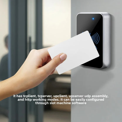 NEW Products TCP IP Network Card Reader 13.56Mhz Ethernet LAN MF1 Port RFID RJ45 Device Support HTTP NFC Internet Reading Head