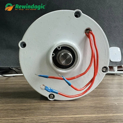 Low Speed 3000W 4000W 5000W 12V 24V 48V Three Phase Gearless Permanent Magnet Generator AC Alternators Use For Wind Turbine DIY