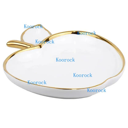 20cm Jucaica Rosh Hashanah Apple Honey Dish, Ceramic Dessert Plate with Honey Jar, Jewish New Year tableware  Shana Tova
