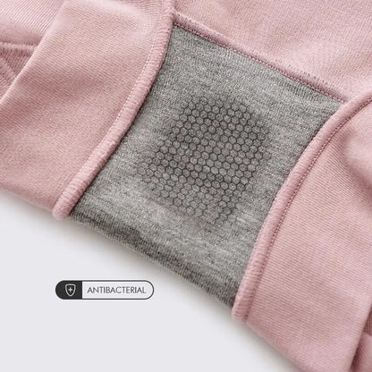 M-4XL Women's Cotton Boxer Panties Graphene Antibacterial Boxer Briefs High Waist Abdominal Boxer Knickers Sexy Safety Shorts