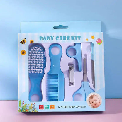 Baby Care Kit Baby Nail Clippers Nasal Aspirator Nose Cleaning Tool