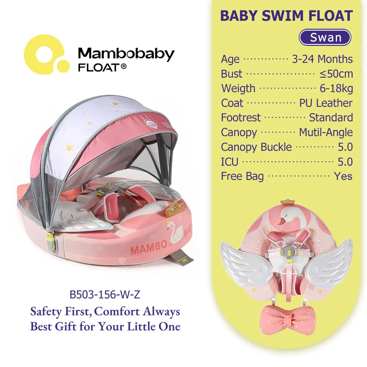 Mambobaby Baby Pool Float Vip 5 Dropshipping Blackproof Pool Mat For Infant Non-Inflatable Natation Buoy With Parasol Beach Toys