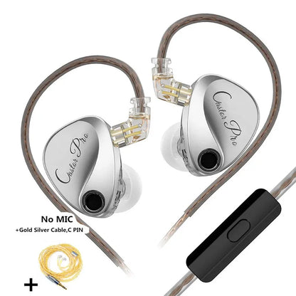 KZ Castor PRO 2DD in Ear HiFi Earphones High-end Tunable Earphones Stets A New Benchmark for Hfi Sound Quality Bass Headsets