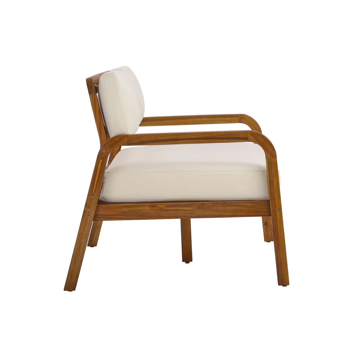 Christopher Knight Home ®   2-Pieces Outdoor Sofa Set with Cushions Outdoor Loveseat & Coffee Table Set,Teak