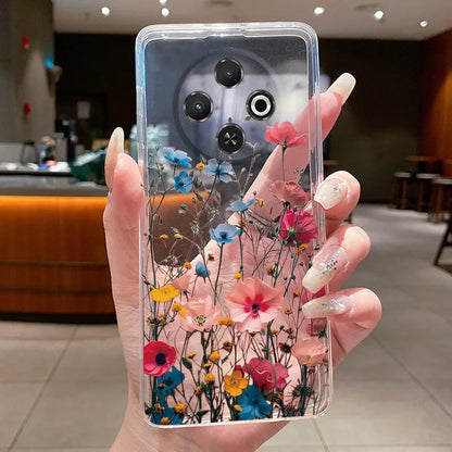 For Tecno Spark 30C Case kl5 kl5n Aesthetic Butterfly Flower Clear Soft Silicone Back Cover Techno Spark 30C Phone Case k15 k15n