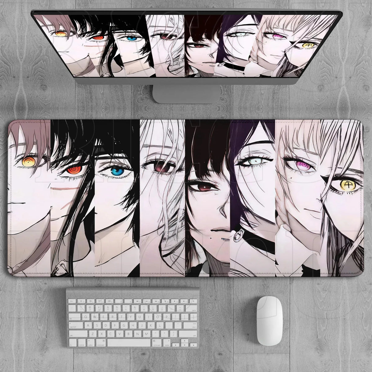 HD Chainsaw Man XXL Mouse Pad Anime reze Gamer Makima Gaming PC Accessories Mouse pads Large Keyboard Desk Mat Computer Keyboard