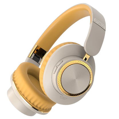Bluetooth Headphones Wireless Headset Foldable Over Ear HiFi Stereo Heavy Bass Gaming Earphones With Microphone Extended Battery Life Portable Design Comfortable Fit Adjustable Headband Suitable For Travel Sports Work Laptop