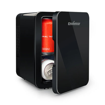 Enventor 4L Mini Refridgerator Portable Car Skincare Fridge Multi-functional Thermoelectric Cooler and Warmer For Summer Camping