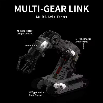 Technical 1512Pcs Science Fiction Programming Robotic Arm Building Blocks High Tech Engineering Car Bricks Toys Kids Adult Gift