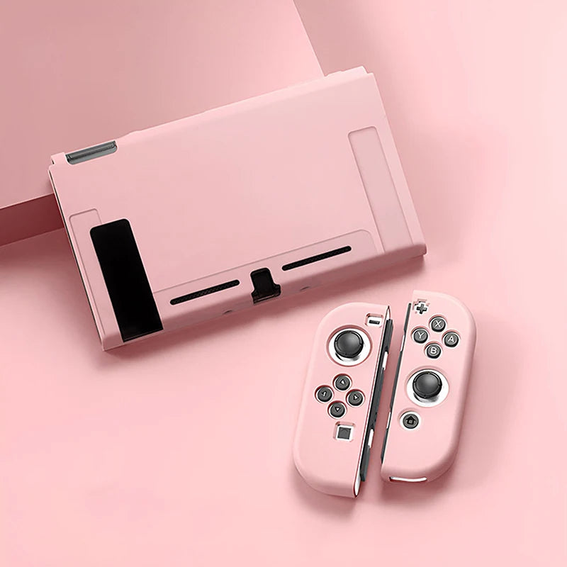 NEW SALE Protective Case Compatible With  Switch OLED Console And Joy-Cons, Switch Can Be Inserted In Dock With Shell
