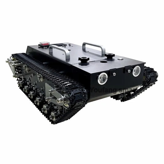 Tracked Robot Chassis | Metal Tracks & Suspension | RC & STM32 Robotics Projects